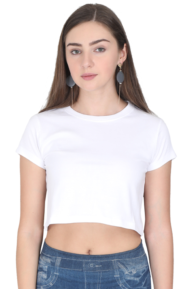 Plain Crop Tops