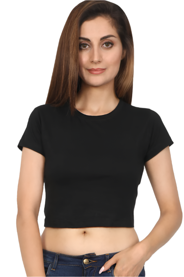 Plain Crop Tops