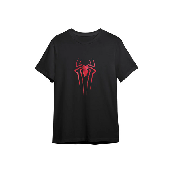 Unisex Spider Graphic Printed Oversized T-shirt